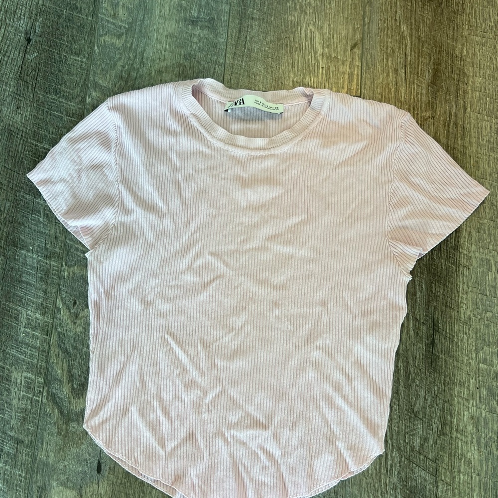 ZARA Pink Compression Top